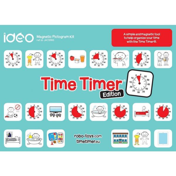 Magnetische pictogrammen - Time Timer set