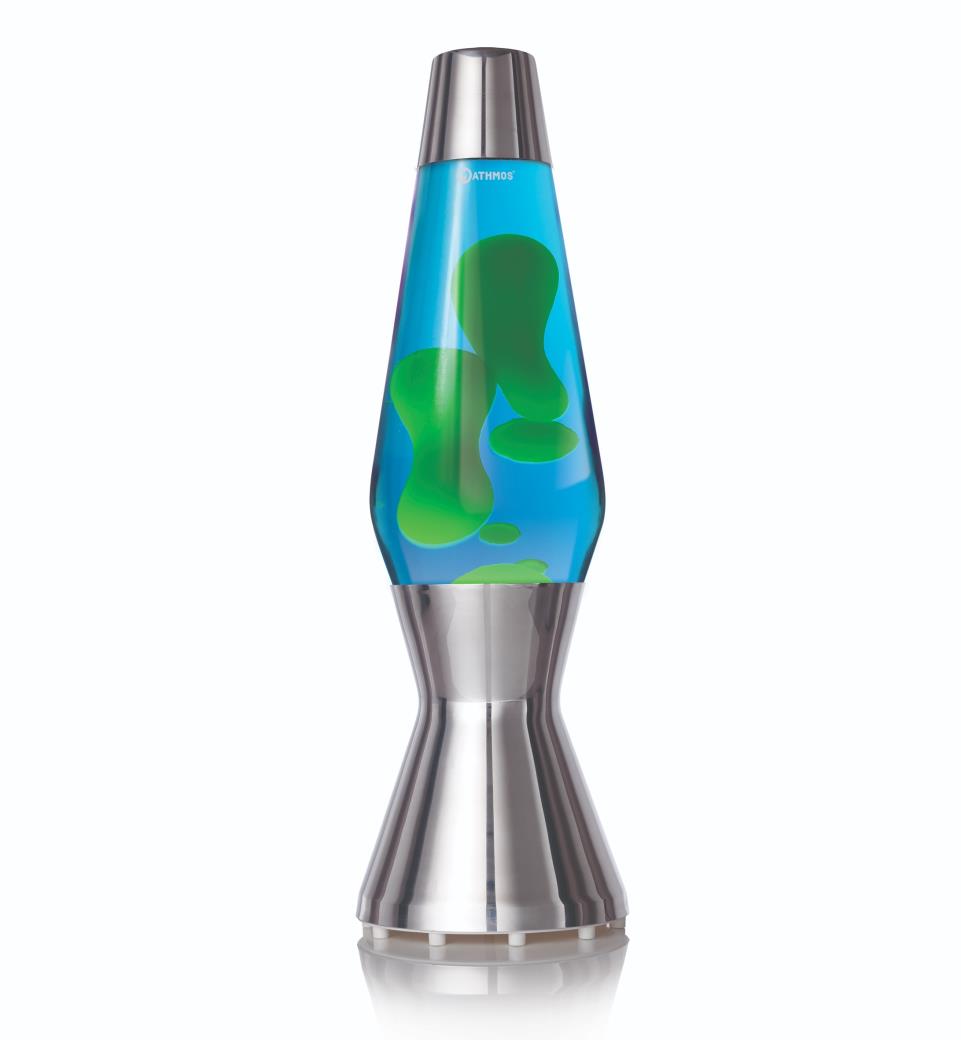 De Alpen breedte Uitgaand Mathmos Lavalamp - Blauw met Groene lava kopen? - Nenko