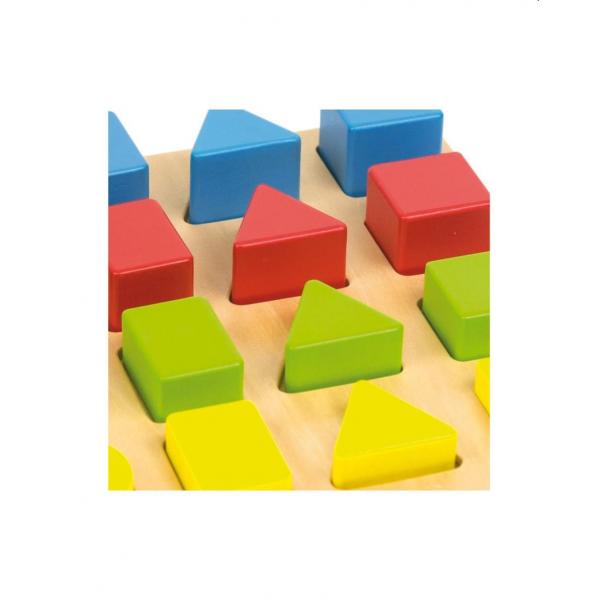 ANDREU - 4 geo vormen puzzel