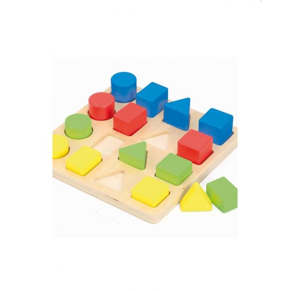 ANDREU - 4 geo vormen puzzel