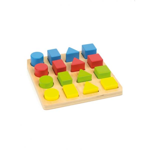 ANDREU - 4 geo vormen puzzel