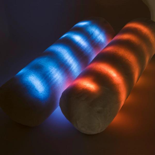 Bolster kussens met sfeerverlichting