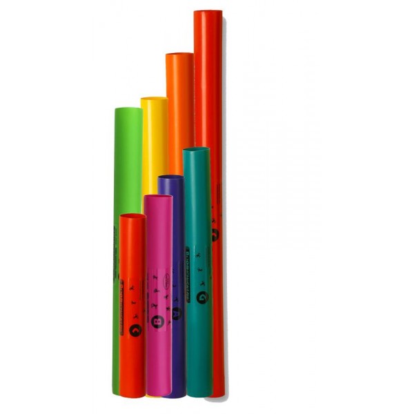 Boomwhackers diatonisch - set van 8