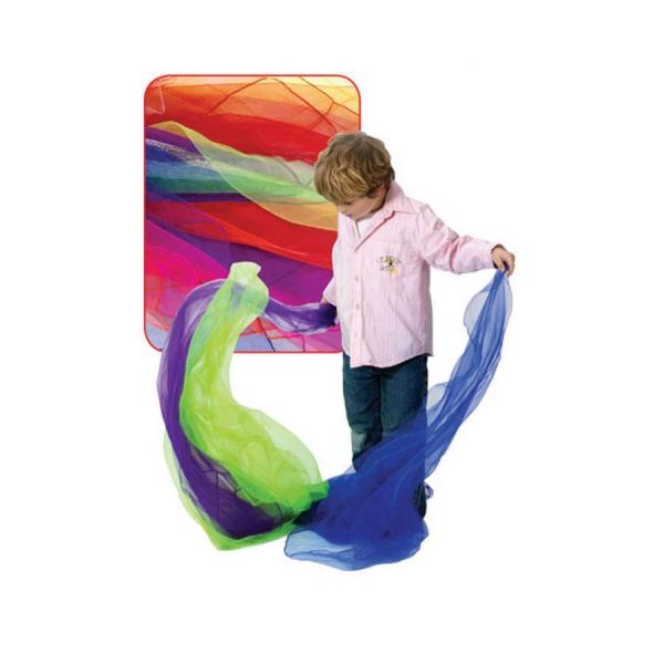 Chiffon vierkante doeken