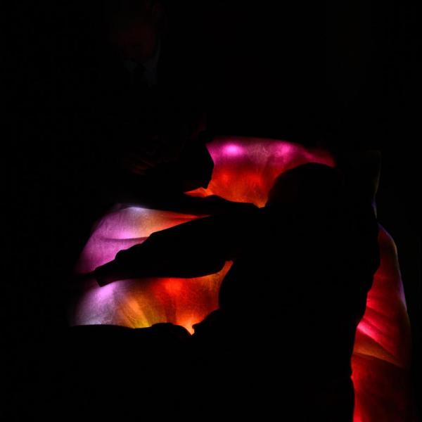 Deken met sfeerverlichting