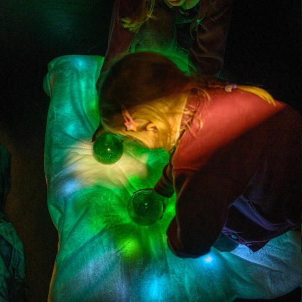 Deken met sfeerverlichting