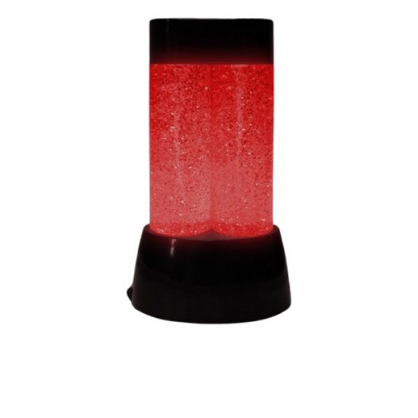 Dubbele tornado glitter lamp