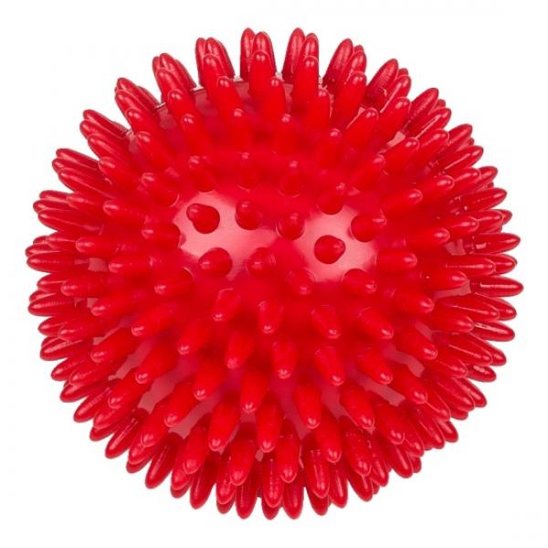 Egelbal 9 cm rood