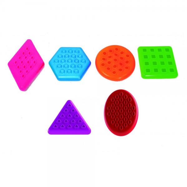 Fidget toys pakket - gekleurde vormen balance pads