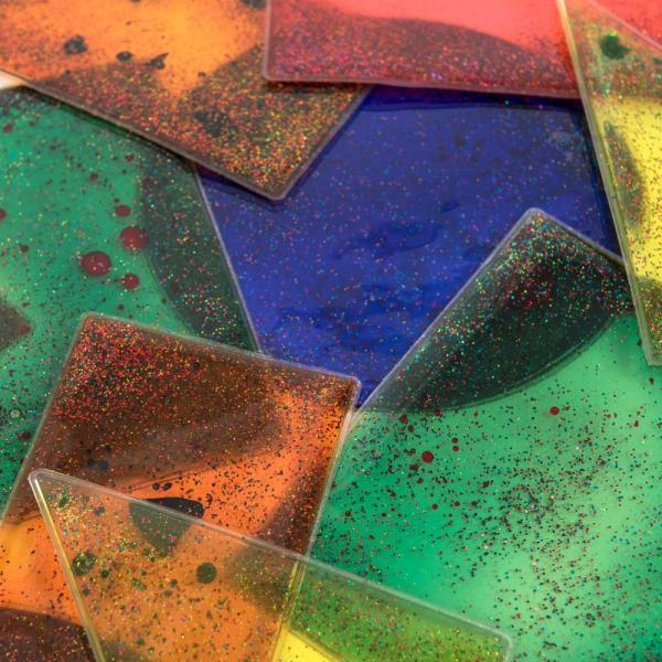 Glitter gelshapes - set van 12