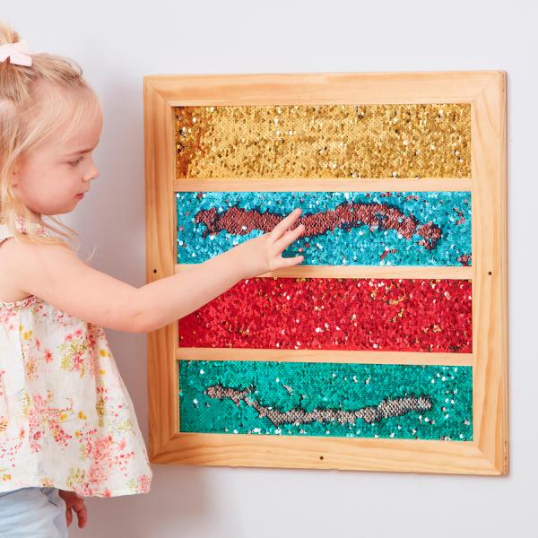 Glitter wandbord