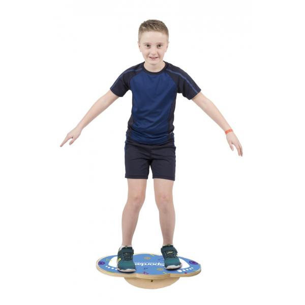 Houten balansbord voor kinderen