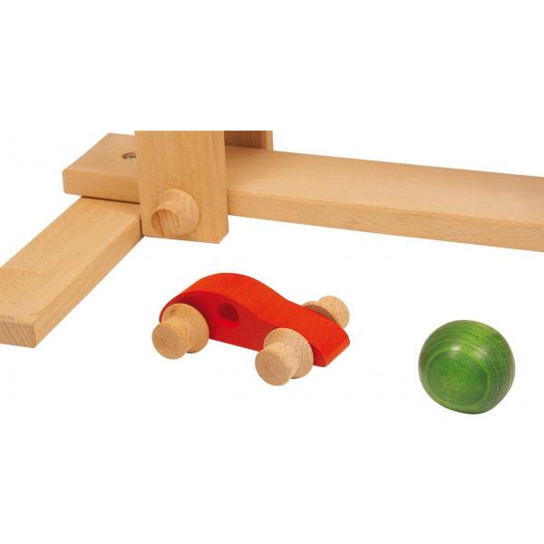 Houten rollerbaan