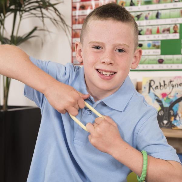 Kauw fidget armband - glad