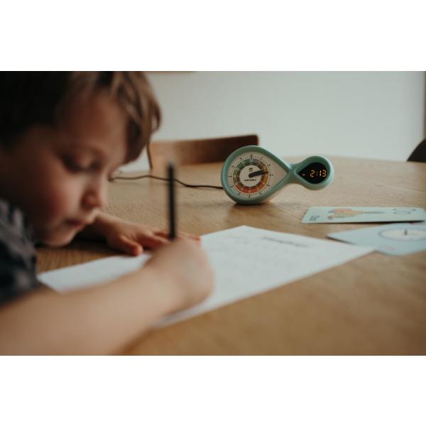 Kidywolf Kidyalarm - educatieve wekker - groen