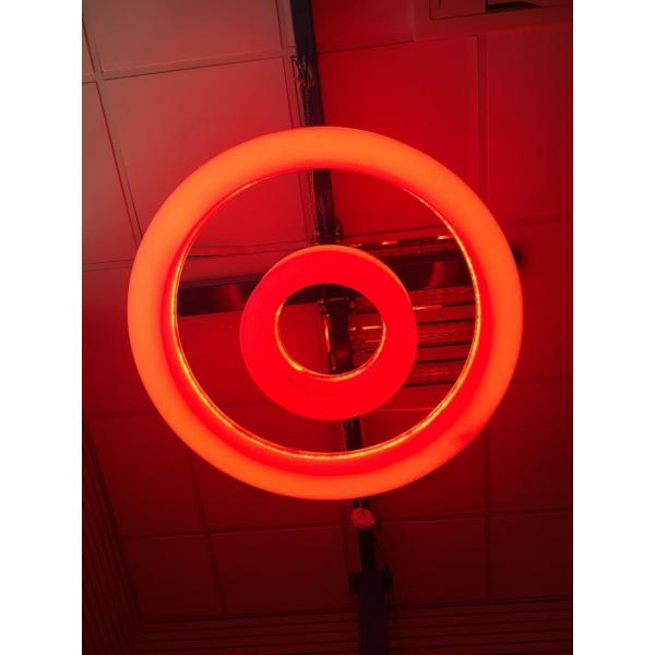 LED-kleurveranderende plafondring - medium