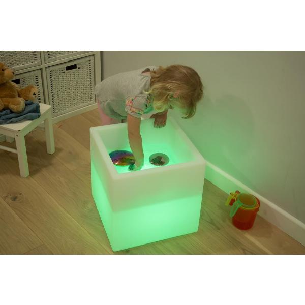 Lichtgevende Sensorische Speelkubus