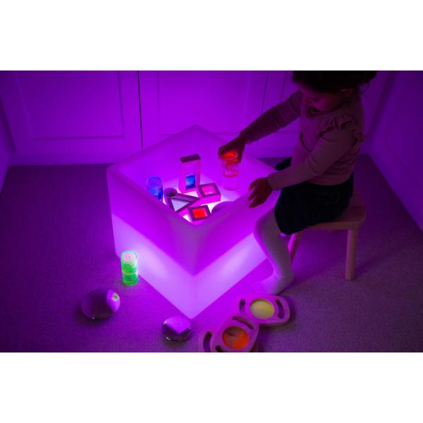 Lichtgevende Sensorische Speelkubus