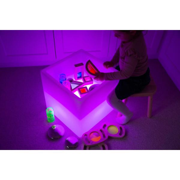 Lichtgevende Sensorische Speelkubus