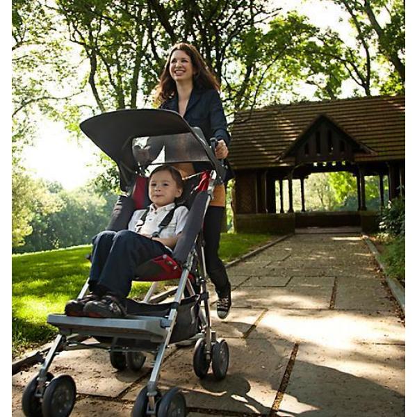 MacLaren Major Elite buggy - grijs/rood 