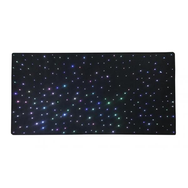 Milky Way tapijt - zwart 100 x 100 cm