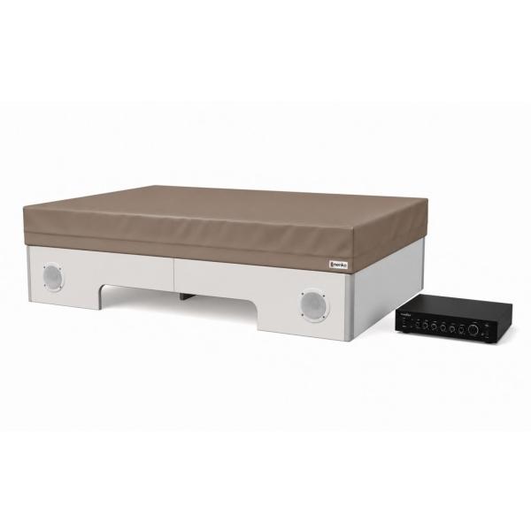 Muzikaal waterbed 100 x 200 x 46 met inbouwspeakers
