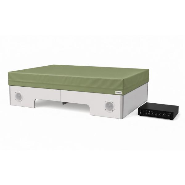 Muzikaal waterbed 180 x 200 x 46 met inbouwspeakers