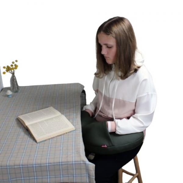 Oliz verzwaard buidel schootkussen met ballen (3 kg)