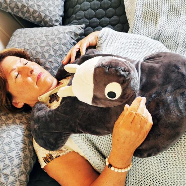 Oliz verzwaringsknuffel Pilo - groot (2,7 kg)