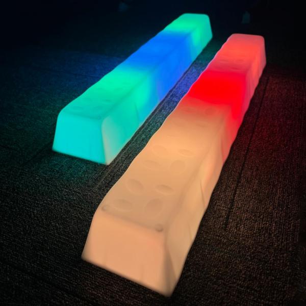 Ronde oplichtende balansbalk met LED