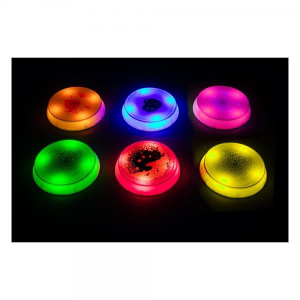 Ronde sensorische LED-gelstapstenen