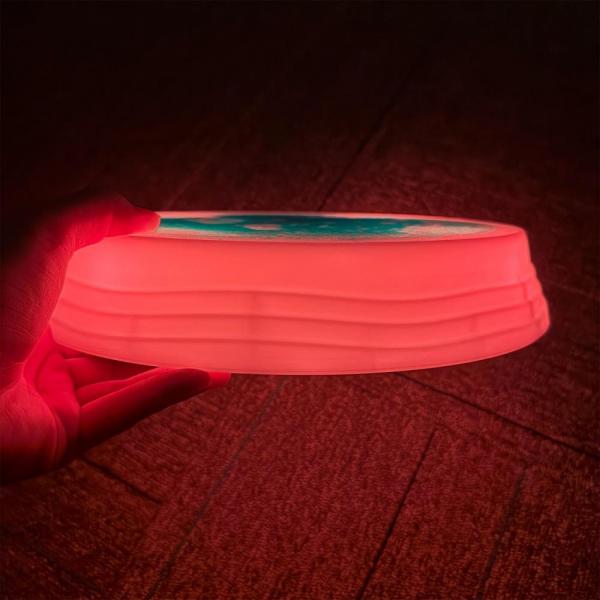 Ronde sensorische LED-gelstapstenen