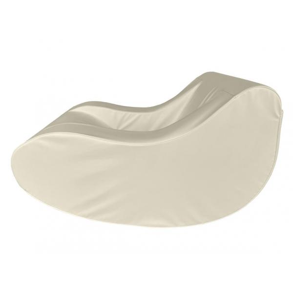 Schommelstoel enkel - polyester bisonyl / ivoor 012