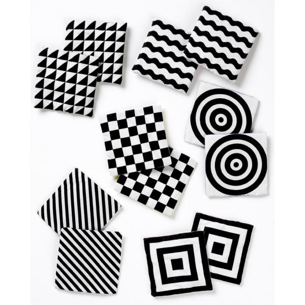 Sensory squares - set van 12 #N.M.L.