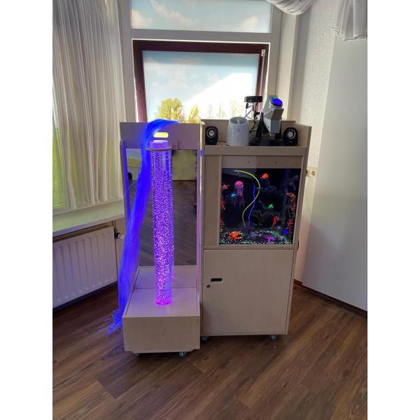 Snoezelkar met Mini Beamerset