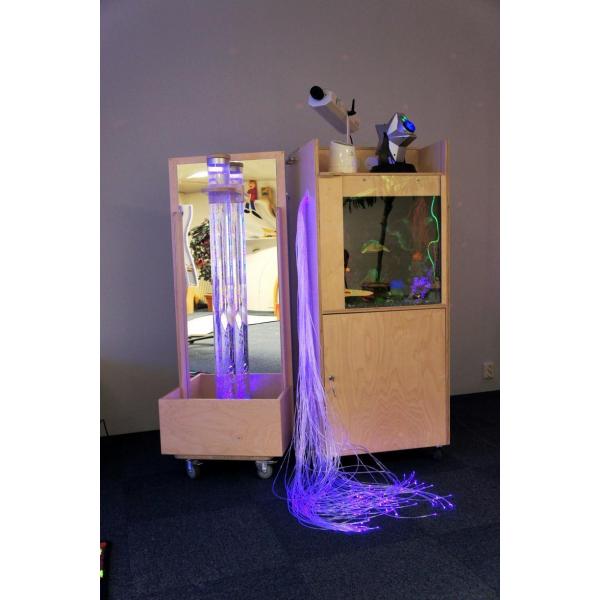 Snoezelkar met Space projector