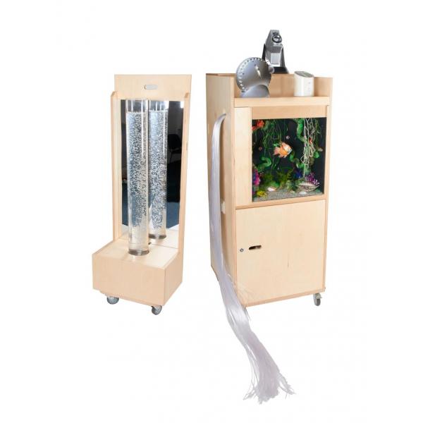 Snoezelkar met Space projector