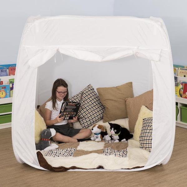 Snoezeltent - wit