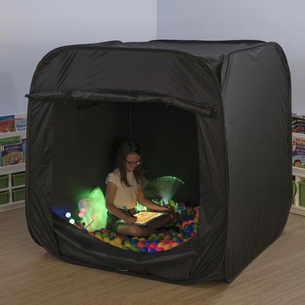 Snoezeltent - zwart