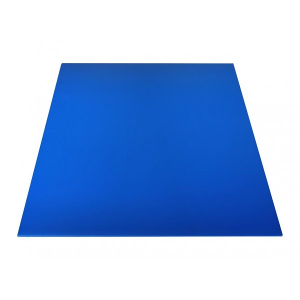 Speelmat 200 x 100 x 2 cm - Blauw