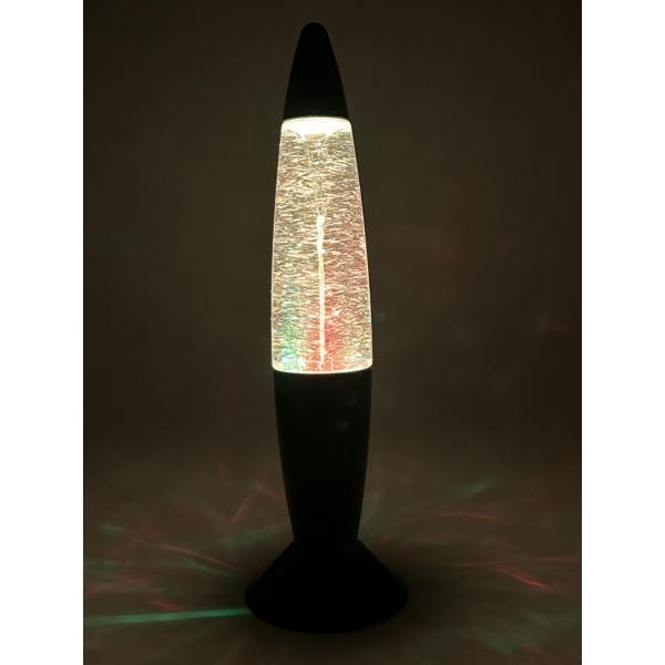 Tornado glitter lamp