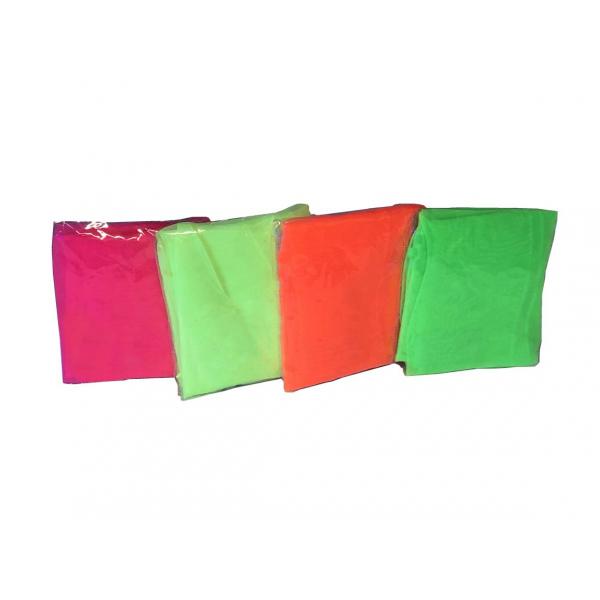 UV fluorescerende sjaaltjes - set van 4