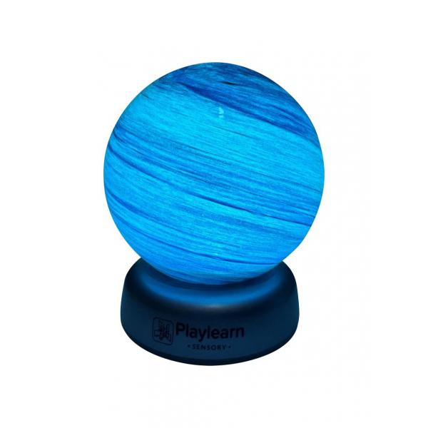 Verlichte planeetbol