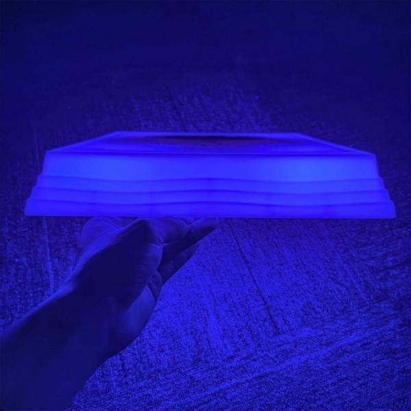 Vierkante sensorische LED-stapstenen met vloeistof