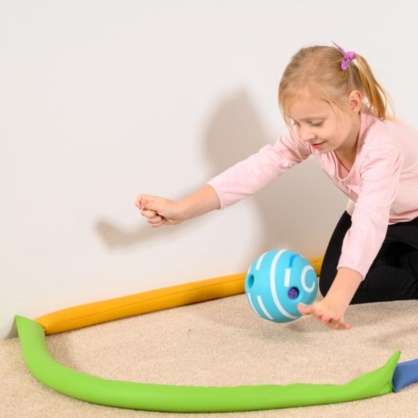 Wiggly Giggly bal - blauw