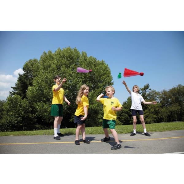 Zweefdoeken met pittenzakjes