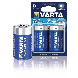 Batterijen D (LR20) alkaline 1,5 V - set van 2