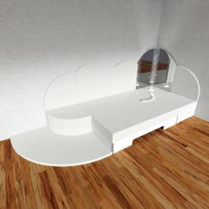 Hoekmodule uitgebreid met muzikaal comfort waterbed 160x200 cm - bisonyl2