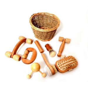 Houten massageset