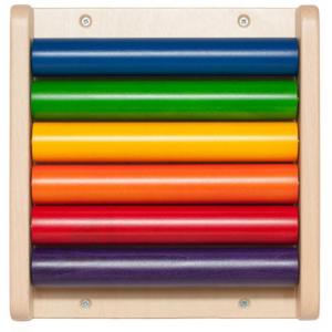Kleurenbuis wandbord